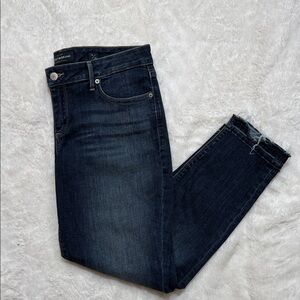 Lucky Brand Dark Blue Lolita Cropped Jeans